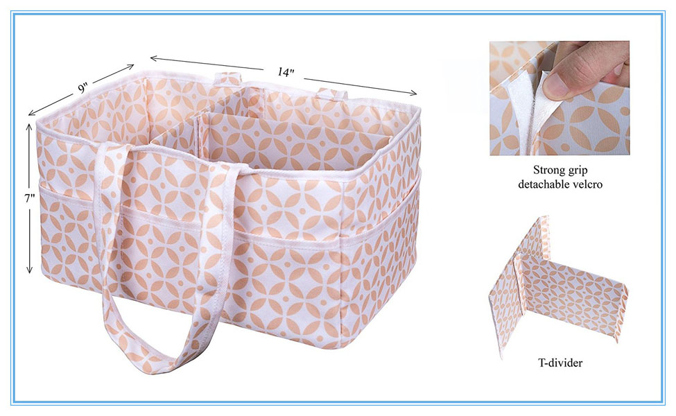 Baby diaper caddy