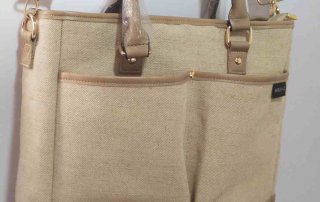 jute weekend bag