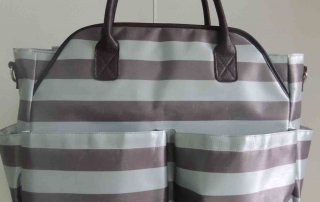 Factory Custom Sbulimation Canvas Diaper Bag