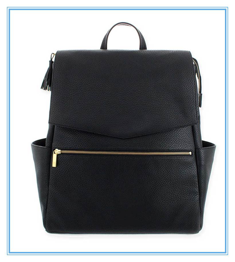 Leather diaper bags